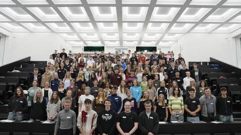 Gruppenfoto Orientierungsjahr