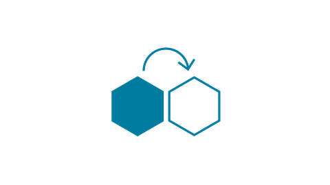 Icon of the research topic RA2-1: Material Minimization – development from solid cross-sections to lightweight, open-structured designs