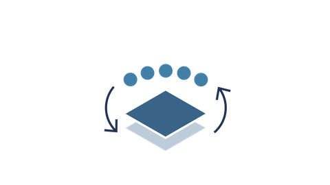 Icon of the research topic RA1-2: Circular materials – material cycle